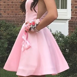 Sherrri Hill pink homecoming dress